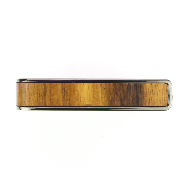 Black Chrome Finish with Hawaiian Koa Inlay