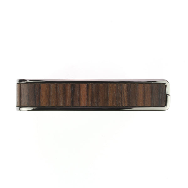 Black Chrome Finish with Indian Rosewood Inlay