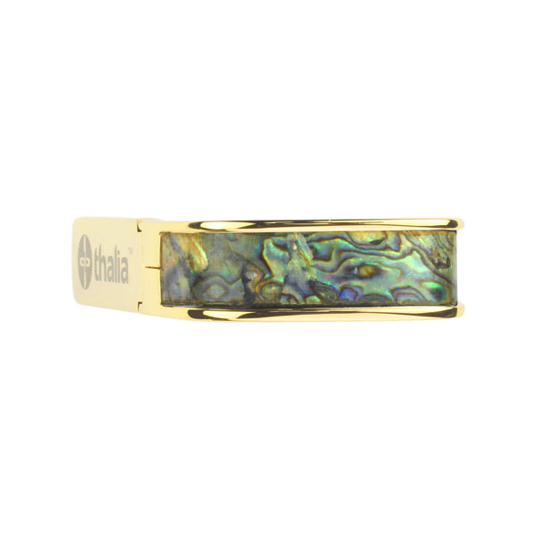 24k Gold Finish with Dragon Abalone Inlay