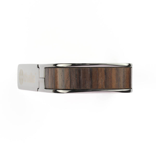 Black Chrome Finish with Indian Rosewood Inlay